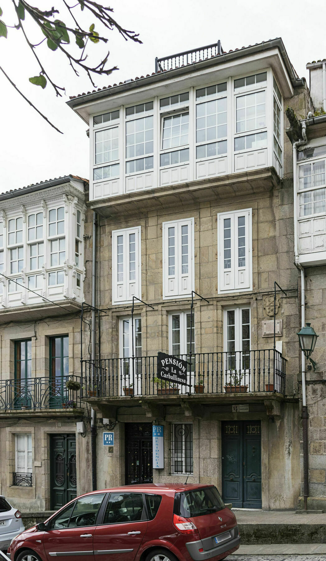 Hostal La Carballinesa ซานติอาโก เด กอมโปสเตลา ภายนอก รูปภาพ